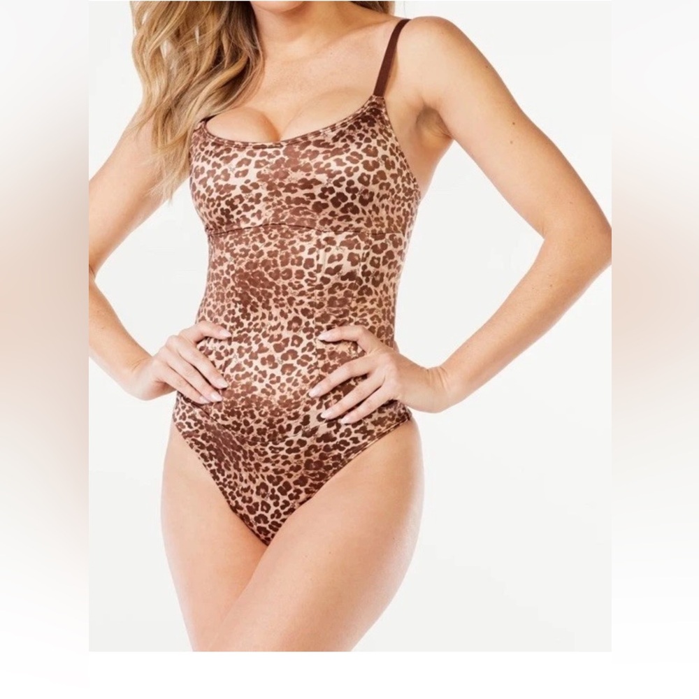 Leopard Print Women's Bodysuit